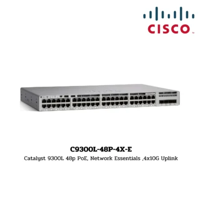 Switch Cisco Catalyst รุ่น C9300L-48P-4X-E
