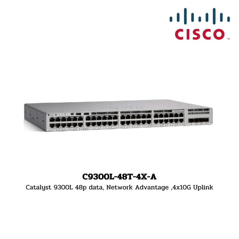 Switch Cisco Catalyst รุ่น C9300L-48T-4X-A