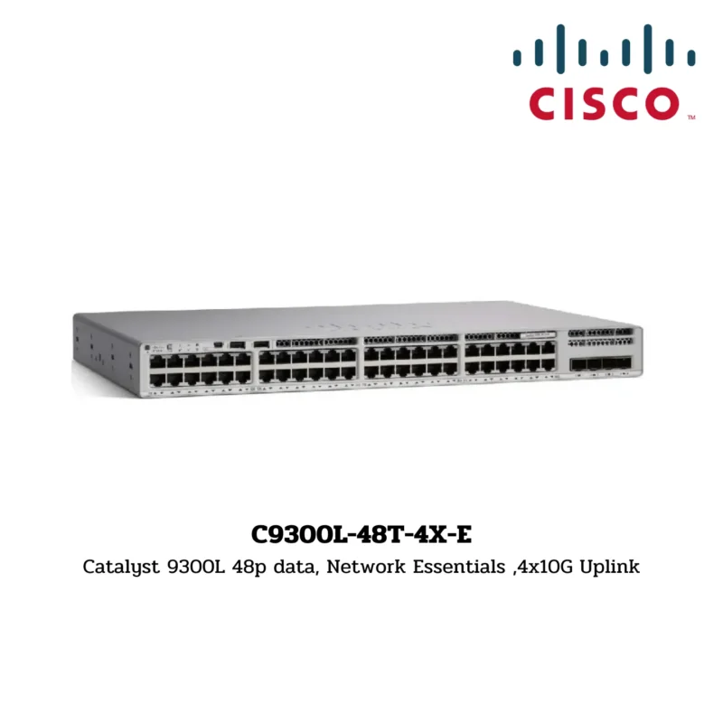 Switch Cisco Catalyst รุ่น C9300L-48T-4X-E