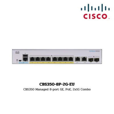 Switch Cisco Business 350 รุ่น CBS350-8P-2G-EU
