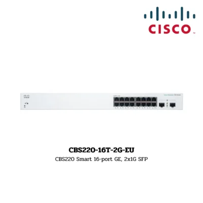 Switch Cisco Business 220 รุ่น CBS220-16T-2G-EU
