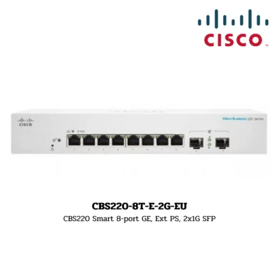 Switch Cisco Business 220 รุ่น CBS220-8T-E-2G-EU