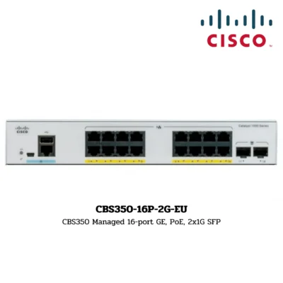 Switch Cisco Business 350 รุ่น CBS350-16P-2G-EU