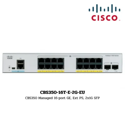 Switch Cisco Business 350 รุ่น CBS350-16T-E-2G-EU