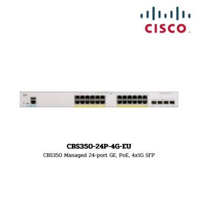 Switch Cisco Business 350 รุ่น CBS350-24FP-4G-EU
