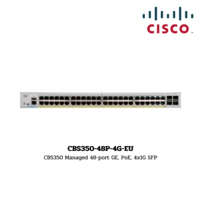 Switch Cisco Business 350 รุ่น CBS350-48P-4G-EU