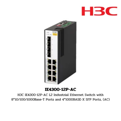 IE4300-12P-AC H3C IE4000 Series Industrial Switch