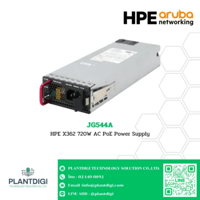 HPE X362 720W AC PoE Power Supply รุ่น JG544A