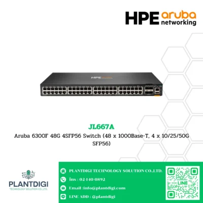 Switch Aruba OS-CX HPE รุ่น JL667A