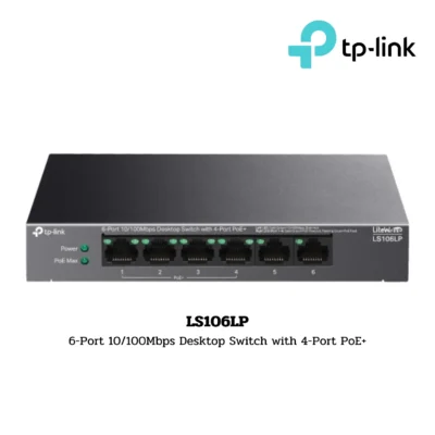 Switch TP-Link รุ่น LS106LP 10/100M POE Switch
