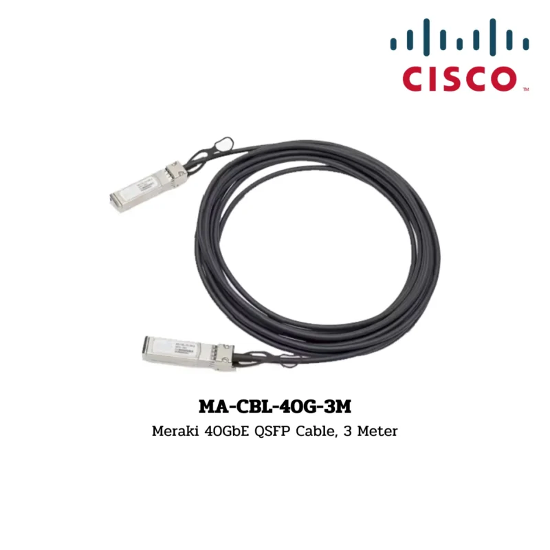 Cisco Meraki Security Appliances รุ่น MA-CBL-40G-3M