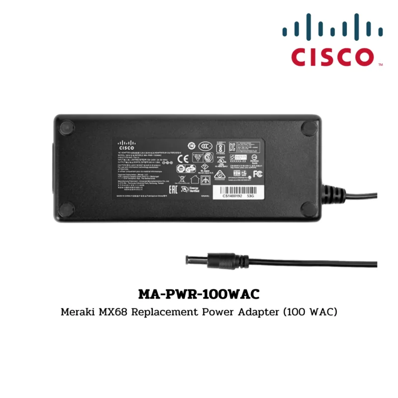 Cisco Meraki Security Appliances รุ่น MA-PWR-100WAC