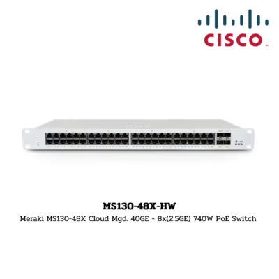 Cisco Meraki Switch Hardware รุ่น MS130-48X-HW