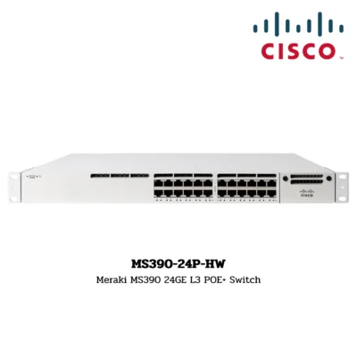 Cisco Meraki Switch Hardware รุ่น MS390-24P-HW