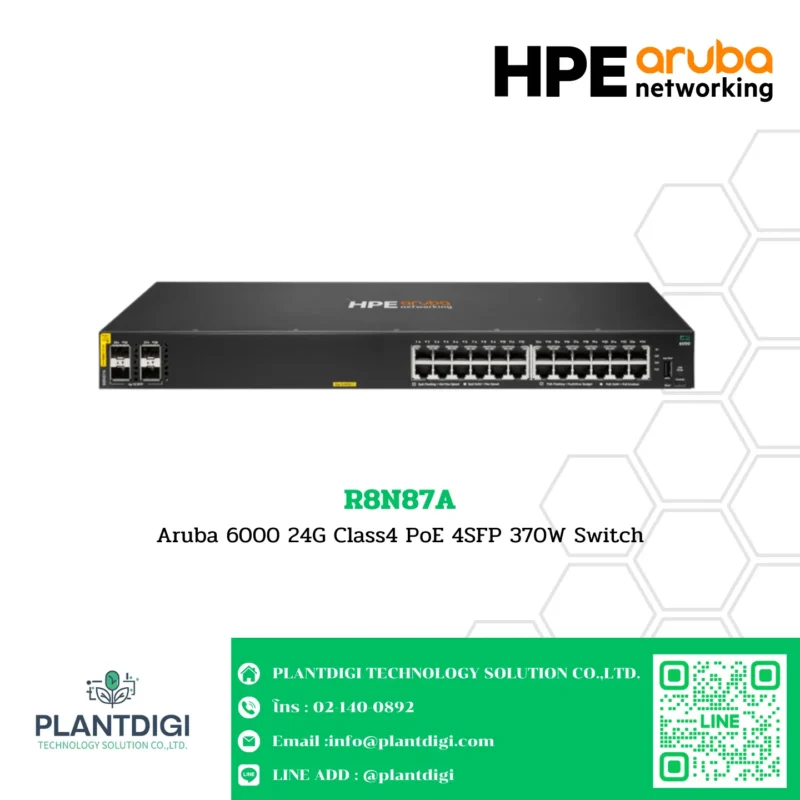 Switch Aruba OS-CX HPE รุ่น R8N87A