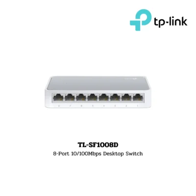 Switch TP-Link รุ่น TL-SF1008D 8-Port 10/100Mbps Desktop Switch
