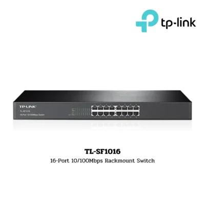 Switch TP-Link รุ่น TL-SF1016 16-Port 10/100Mbps Rackmount Switch