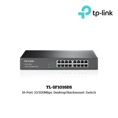 Switch TP-Link รุ่น TL-SF1016DS 16-Port 10/100Mbps Desktop/Rackmount Switch