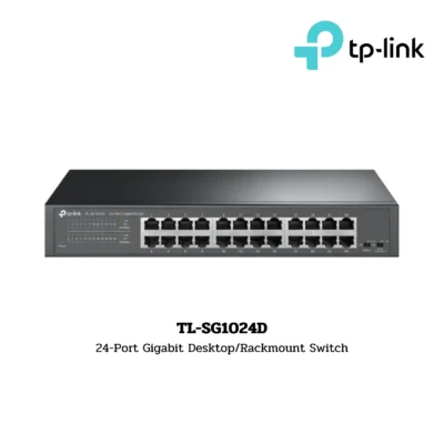 Switch TP-Link รุ่น TL-SG1024D 24-Port Gigabit Desktop/Rackmount Switch