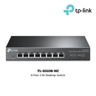 Switch TP-Link รุ่น TL-SG108-M2 8-Port 2.5G Desktop Switch