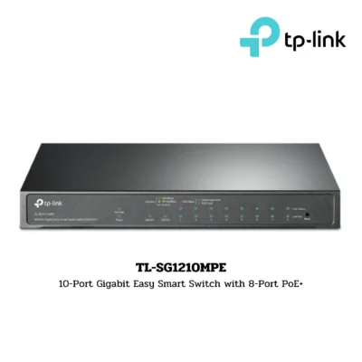 Switch TP-Link รุ่น TL-SG1210MPE 10-Port Gigabit Easy Smart Switch