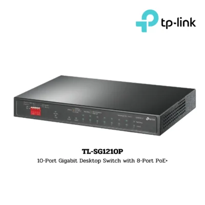 Switch TP-Link รุ่น TL-SG1210P Gigabit POE Switch