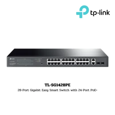 Switch TP-Link รุ่น TL-SG1428PE 28-Port Gigabit Easy Smart Switch