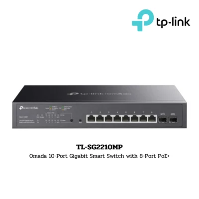 Switch TP-Link รุ่น TL-SG2210MP Omada 10-Port Gigabit Smart Switch