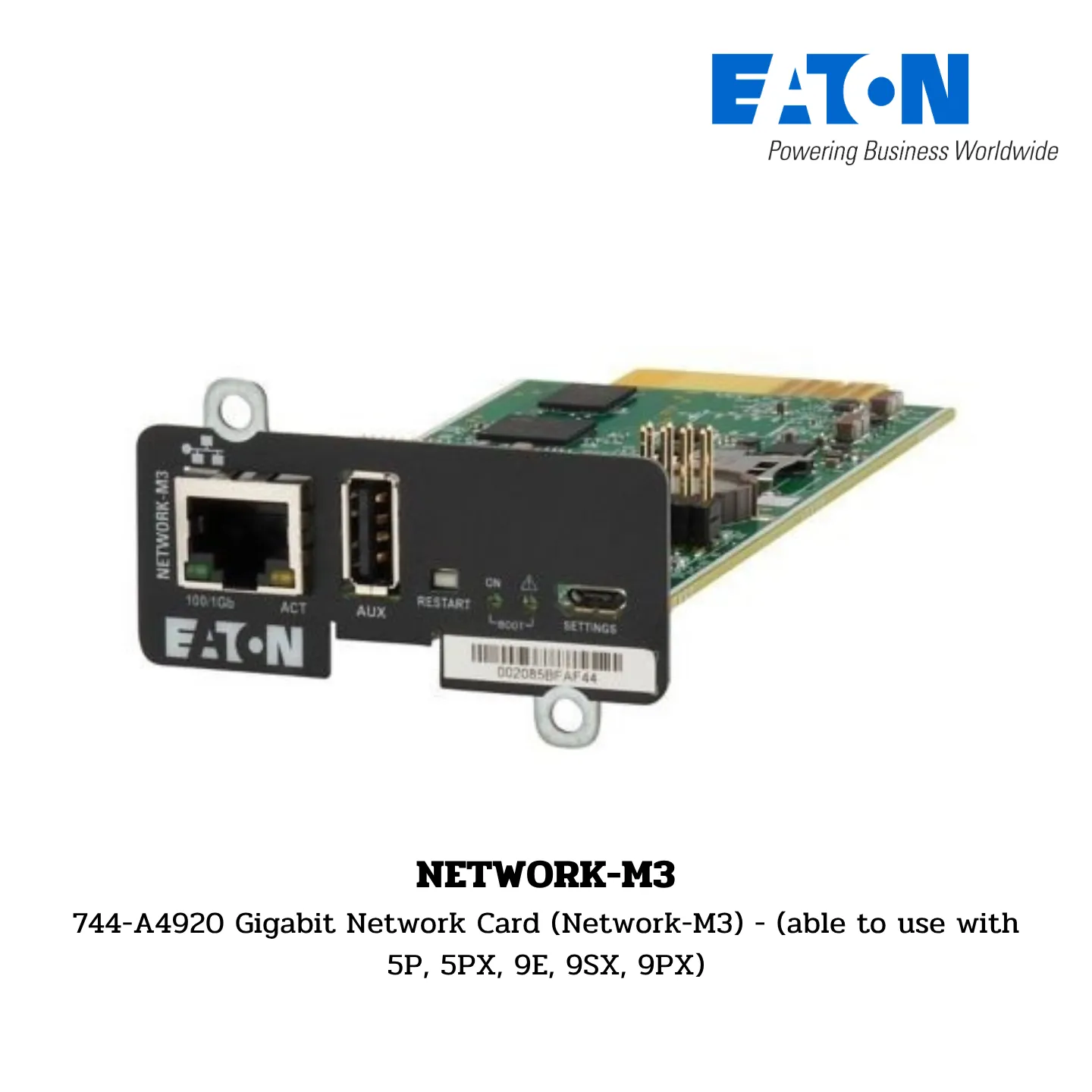 (744-A4920) NETWORK-M3