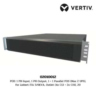 02010012 Vertiv POD: 1 PH-Input, 1 PH-Output, 1 + 1 Parallel POD (Max 2 UPS)