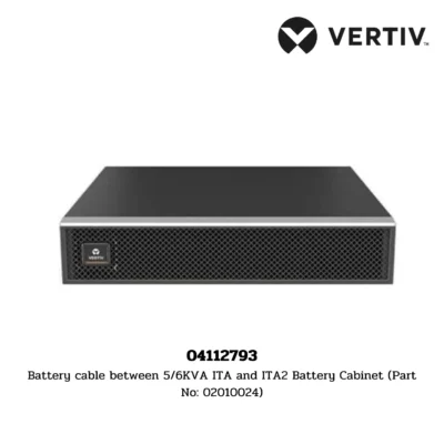 04112793 Vertiv Battery cable between 5/6KVA ITA and ITA2 Battery Cabinet