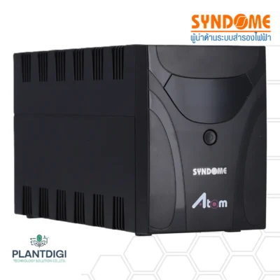 เครื่องสำรองไฟ Syndome ATOM-1000-LCD (1000VA/600Watt) 4 เครื่องสำรองไฟ Syndome ATOM-1000-LCD (1000VA/600Watt) - Image 2
