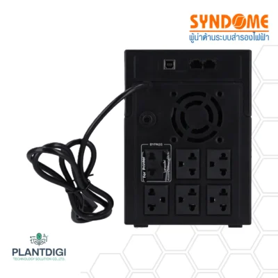เครื่องสำรองไฟ Syndome ATOM-2000-LCD (2000VA/1200Watt) 5 เครื่องสำรองไฟ Syndome ATOM-2000-LCD (2000VA/1200Watt) - Image 3