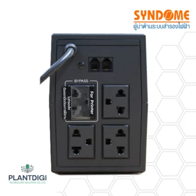 เครื่องสำรองไฟ Syndome ATOM-850-LCD (850VA/360Watt) 6 เครื่องสำรองไฟ Syndome ATOM-850-LCD (850VA/360Watt) - Image 3