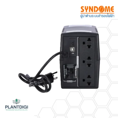 เครื่องสำรองไฟ Syndome ECO II-1000-LCD (1000VA/630Watt) 5 เครื่องสำรองไฟ Syndome ECO II-1000-LCD (1000VA/630Watt) - Image 3