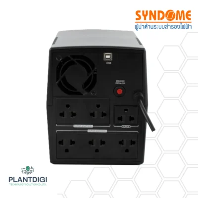 เครื่องสำรองไฟ Syndome ECO II-2200-LCD (2200VA/1200Watt) 5 เครื่องสำรองไฟ Syndome ECO II-2200-LCD (2200VA/1200Watt) - Image 3