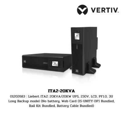 เครื่องสำรองไฟ Vertiv Liebert ITA2: 20KVA/20KW [ITA2-20KVA] (01202683)