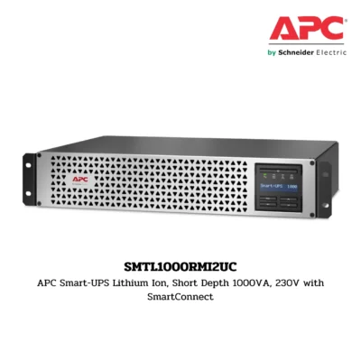เครื่องสำรองไฟ APC SMTL1000RMI2UC รุ่น APC Smart-UPS Lithium Ion