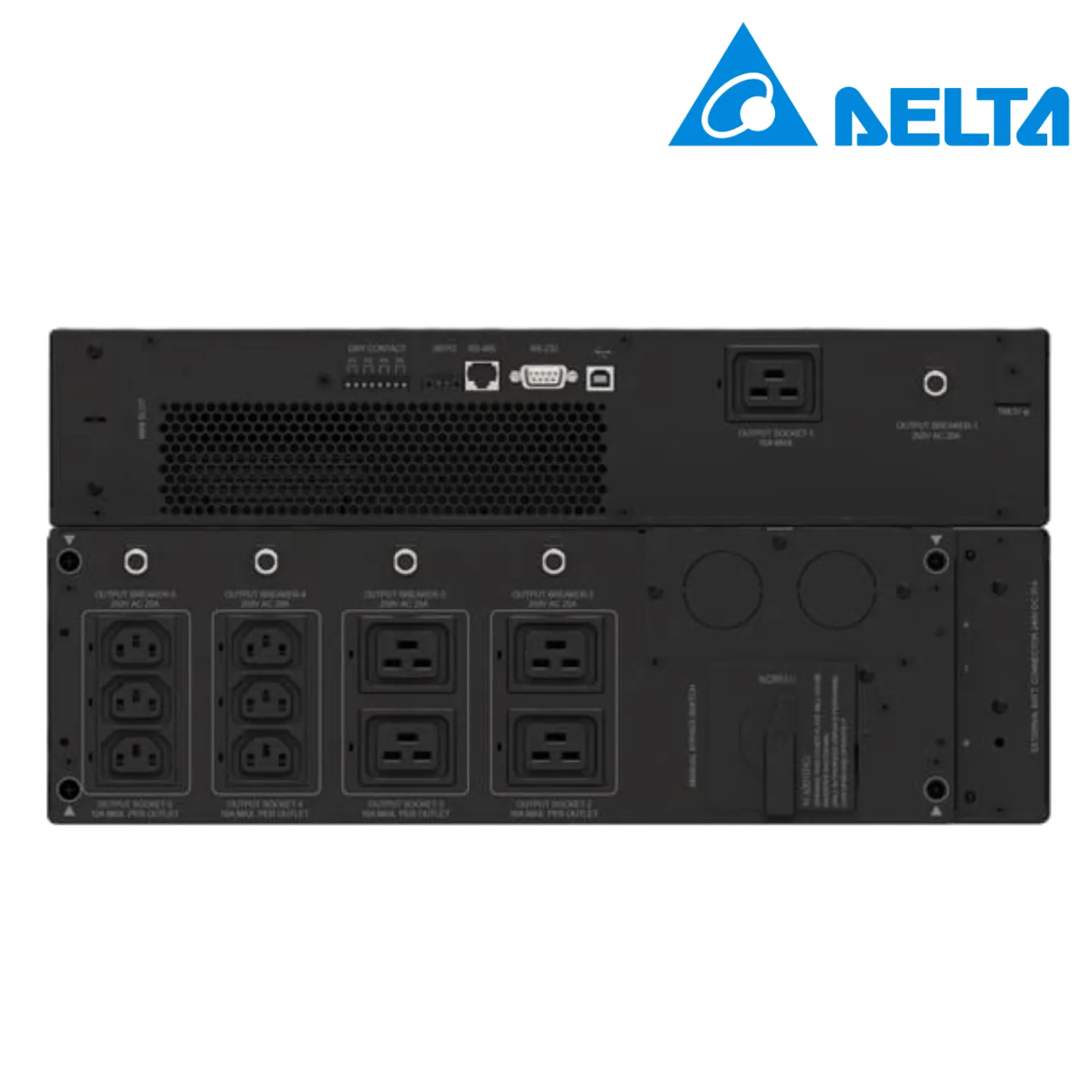 เครื่องสำรองไฟ Delta RT-10K 10kVA/10kW(5U) (UPS103R2RT0B035)