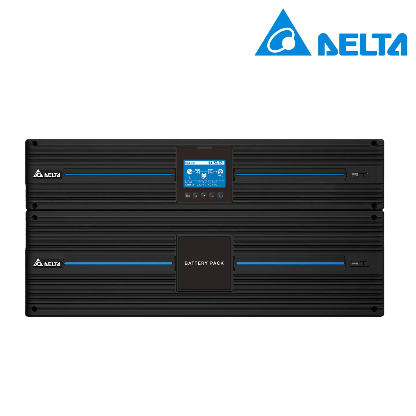 เครื่องสำรองไฟ Delta RT-10K 10kVA/10kW(5U) (UPS103R2RT0B035)