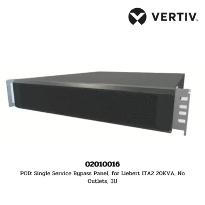 02010016 Vertiv POD: Single Service Bypass Panel