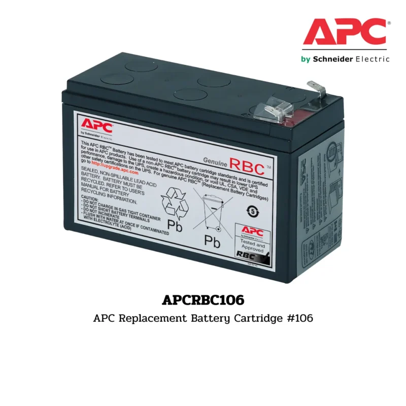 แบตเตอรี่ APCRBC106