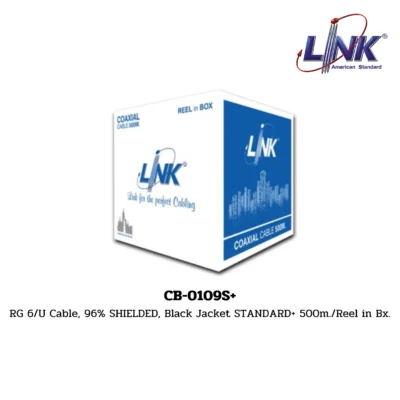 LINK รุ่น CB-0109S+ RG 6 INDOOR CCTV CABLE