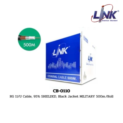 LINK รุ่น CB-0110 RG 11 INDOOR MAIN CCTV CABLE