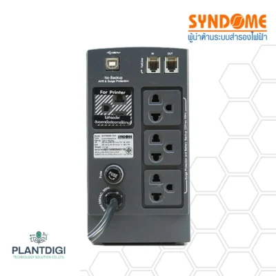 เครื่องสำรองไฟ Syndome EXTREME-1000 (1000VA/600WATT) 5 เครื่องสำรองไฟ Syndome EXTREME-1000 (1000VA/600WATT) - Image 3