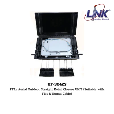LINK รุ่น UF-3042S FTTx Aerial Outdoor Straight Koint Closure UNIT
