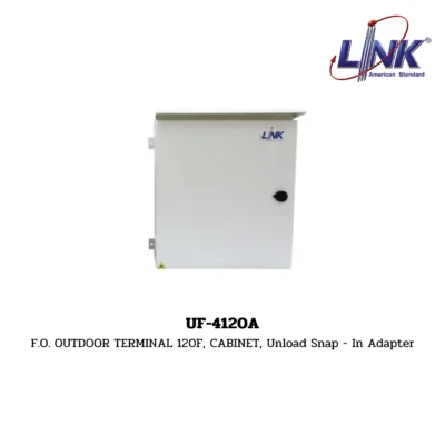 LINK รุ่น UF-4120A FIBER OPTIC OUTDOOR TERMINAL STEEL CABINET