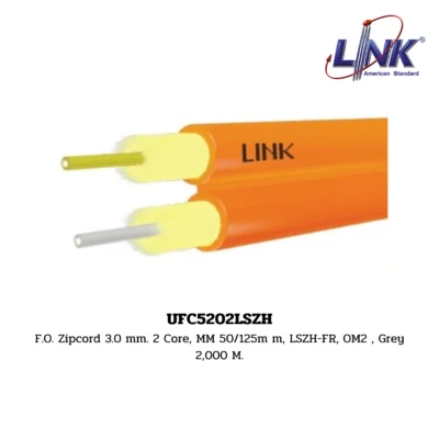 LINK รุ่น UFC5202LSZH OS2 50/125 μm, MULTIMODE