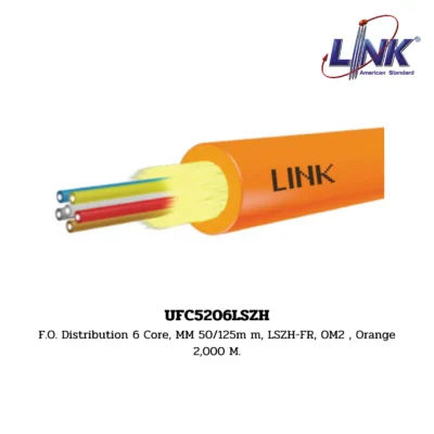 LINK รุ่น UFC5206LSZH OS2 50/125 μm, MULTIMODE