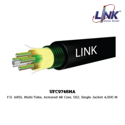 LINK รุ่น UFC9748MA OS2 9/125 μm, SINGLEMODE, ARSS Multi-Tube